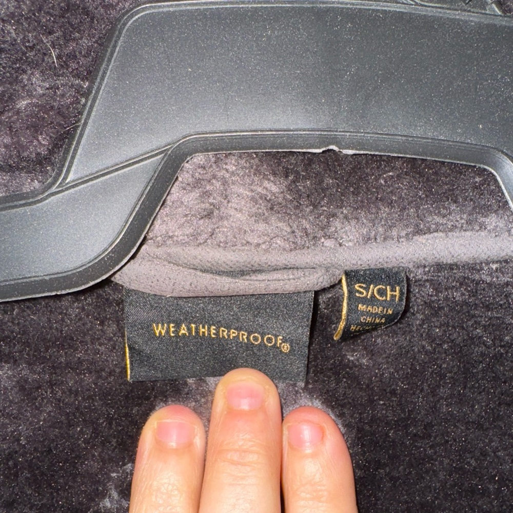 Weatherproof Charcoal Gray Outerwear